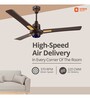 Orient Electric I Tome Plus 1200mm 28W BLDC Energy Saving Ceiling Fan with Remote 5 Star Rated Smoke Brown