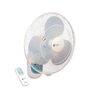 Orient Electric Wall-49 400mm Wall Fan with Remote (Crystal White)