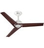 Joan 1200 mm Walnut & Pearl White Ceiling Fan