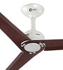 Joan 1200 mm Walnut & Pearl White Ceiling Fan
