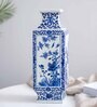 Oriental Blue Porcelain Vase