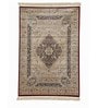 Beige Persian Viscose 3 ft x 5 ft Machine Made Carpet