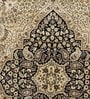 Beige Persian Viscose 3 ft x 5 ft Machine Made Carpet