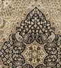 Beige Persian Viscose 5 ft x 7 ft Machine Made Carpet