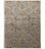 Blue Oriental Wool Hand Tufted 8 x 10 Feet Carpet