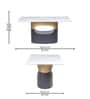 Orin 6 Seater MarbleTop Dining Table