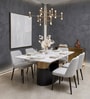 Orin 6 Seater MarbleTop Dining Table