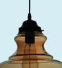 Orinoco Gold Glass Single Hanging Light