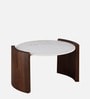 Orio Marble Top Coffee Table In Natural Finish