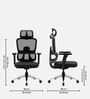 Orion Ergonomic Office Chair In Black Color