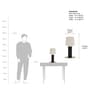 Orira Black Metal Desk Lamp Orira Black Metal Desk Lamp