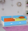 Orlando Day Bed with Trundle in Blue