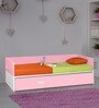 Orlando Kids Bed in Pink Colour with Trundle