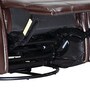 Orlando Leatherette Manual 1 Seater Recliner in Light Brown Colour
