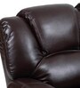 Orlando Leatherette Manual 1 Seater Recliner in Light Brown Colour