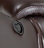 Orlando Leatherette Manual 1 Seater Recliner in Light Brown Colour