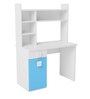 Orlando Kids Study Table in Blue & White Colour
