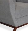 Orlito Fabric Lounge Chair in Grey Colour