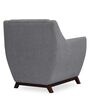 Orlito Fabric Lounge Chair in Grey Colour