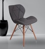 Ormond Eames Leatherette Iconic Chair in Grey Colour