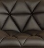Ormond Leatherette Bar Stool In Black Colour With Swivel