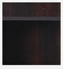 Ornate Book Shelf in Walnut Finish