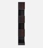Ornate Book Shelf in Walnut Finish