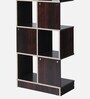 Ornate Book Shelf in Walnut Finish