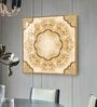 Ornate Masterpiece Glass Finish Square Wall Art