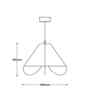 ORONYO Vasanta Handcrafted Pendant Lamp with Bulb (E27 Holder)