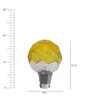 Carolie Orange Plastic Gate Light