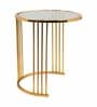 Orren Nesting Side Table In Gold Finish