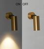 Ortega Integrated LED Metal Outdoor Wall Light (Brass)