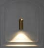 Ortega Integrated LED Metal Outdoor Wall Light (Brass)