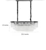Ortella Black Aluminium Hanging Light
