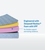 Ortho 5 Inches Foam Single Size Mattress in Blue Colour