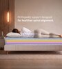 Ortho 8 Inches Foam Queen Size Mattress in Blue Colour