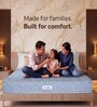 Ortho 8 Inches Foam Single Size Mattress in Blue Colour