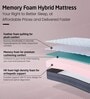 Ortho CurvX HR & Memory Foam 6 Inch Mattress With Curved Foam In Queen Size
