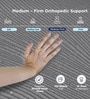 Ortho Grey SmartGrid 6 Inches HR Foam Single Size Mattress with Grid Layer