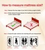Ortho Plus Latex 6 Inches Latex Foam King Size Mattress in Beige Colour
