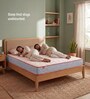 Ortho Plus Spring 10 Inches HR Foam Queen Size Mattress in Grey Colour