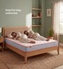 Ortho Plus Spring 6 Inches HR Foam King Size Mattress in Grey Colour