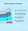 Ortho SnowTec SmartGrid 5 Inch Foam Queen Size Mattress With Grid Layer