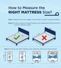 Ortho SnowTec SmartGrid 6 Inch Foam Single Size Mattress With Grid Layer