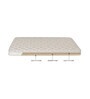 Orthomatic Deluxe 5 Inch Rebonded Foam Mattress in Queen Size