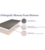 Orthopaedic Memory Foam 5 Inch Single Size Mattress