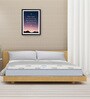 Lumbar Support Queen Size Orthopaedic  Bonded Foam Mattress (White, 72x60x4)