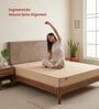 Orthopedic 5 Inches HR Foam King Size Mattress in Beige Colour