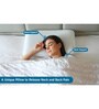 Orthopedic Cool Gel Infused Memory Foam 21 x11 Inch Pillows (Set of 4)